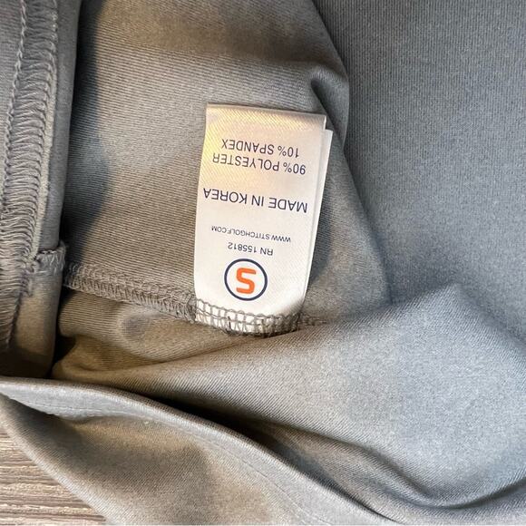 Stitch Golf Explorer 1/4 Zip Pullover gray Sz L - Picture 5 of 6